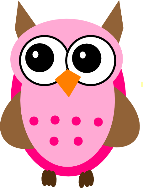 Girl Owl Clipart