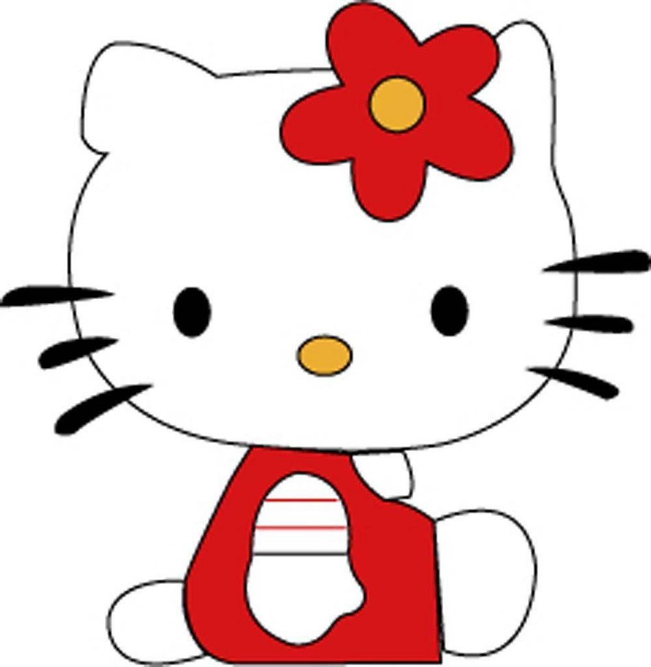 Hello kitty kitty hello clipart