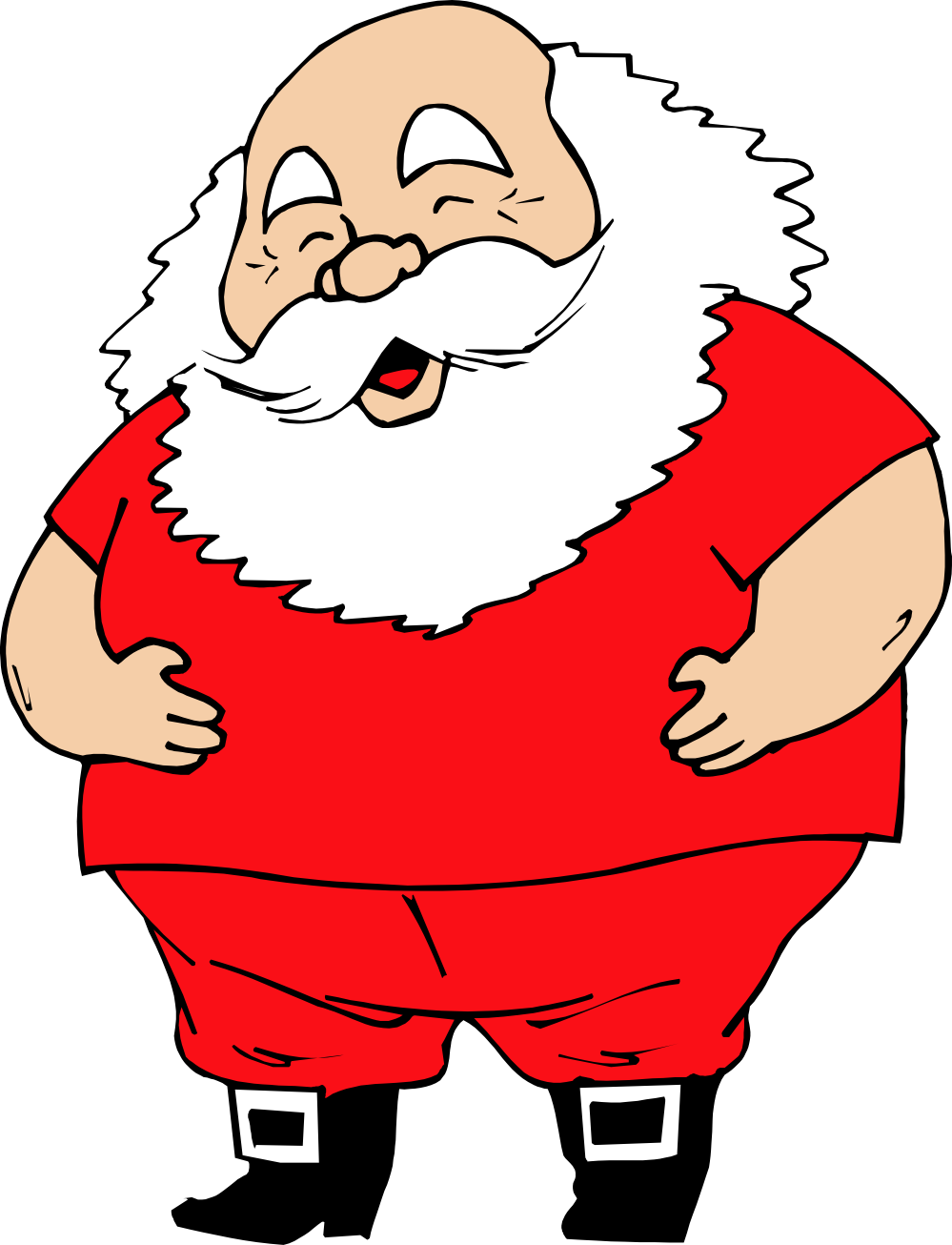 Santa Claus Clip Art Free - Tumundografico