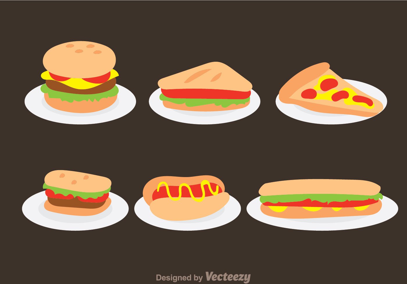 Food Plate Free Vector Art - (4722 Free Downloads)