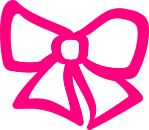 Baby girl hair bows clipart