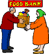 Food bank drive clipart