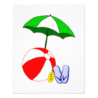 Umbrella Flyers & Programs | Zazzle