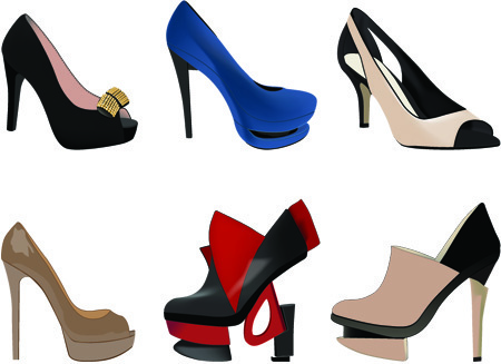 Women shoes silhouette clip art free vector download (212,286 Free ...