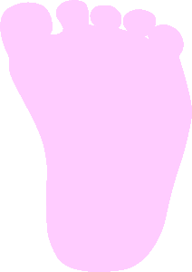 Pink Feet Clipart - ClipArt Best