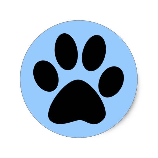 Paw Print Envelope Seal | Zazzle