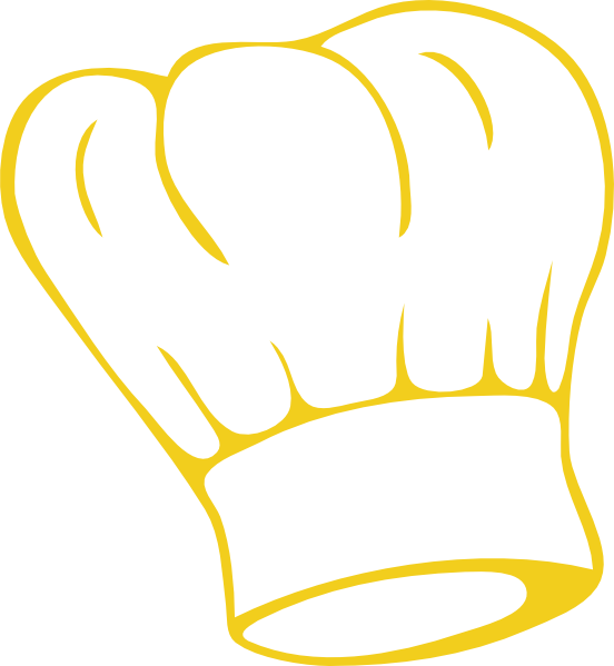 Gold Chef Hat Clipart