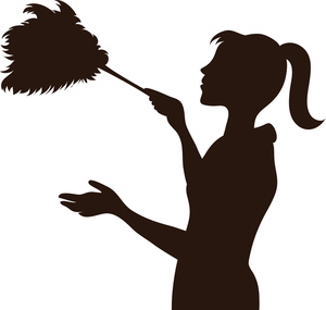 Cleaning Maid Service Clipart