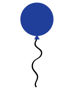 Blue Balloon Clipart - Free Clipart Images