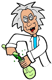 Mad science clipart