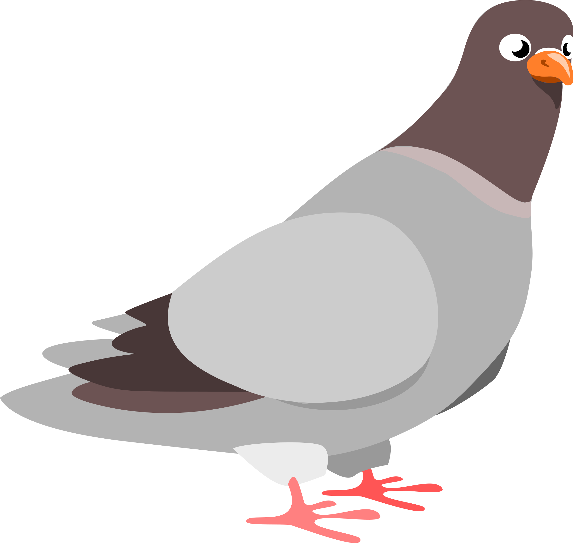 Pigeon Clip Art Free - Free Clipart Images