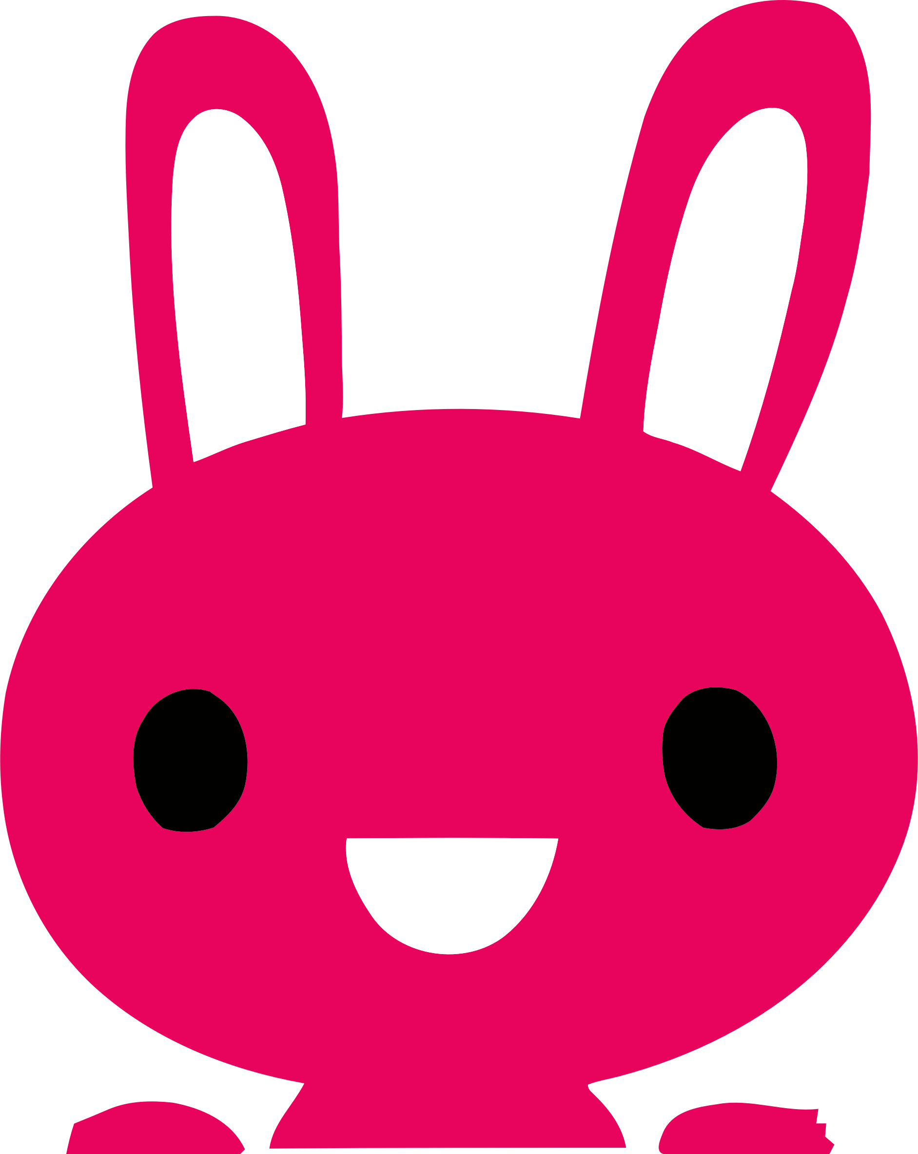 Clipart - Pink Bunny Icon