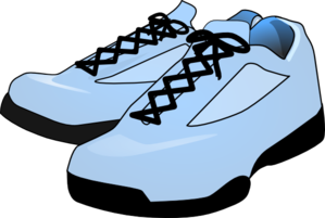 Clip Art Blue Slippers Clipart