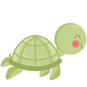 Cute Turtle Clipart - Tumundografico