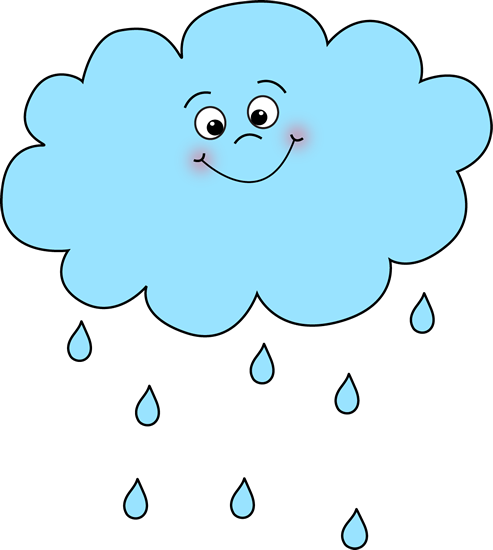 Happy Cartoon Raindrop - ClipArt Best