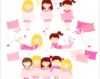 Pajama Party Clipart