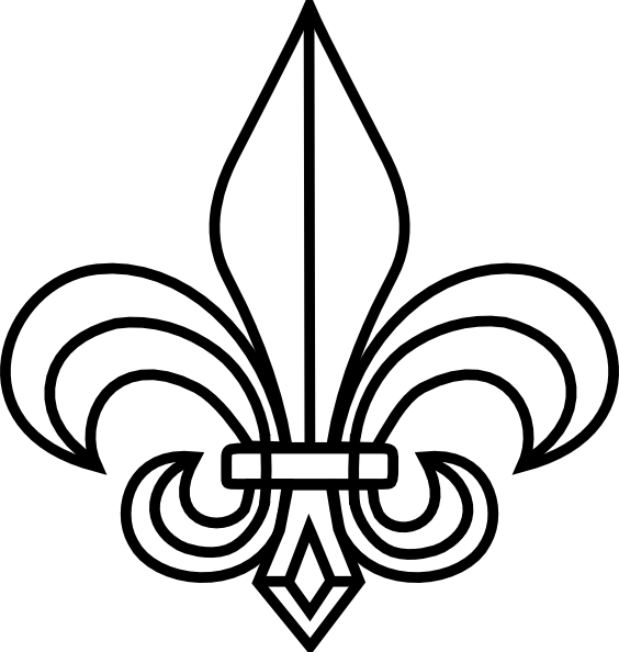 Fleur De Lis Is A Stylized Lily In French Fleur Means Flower ...