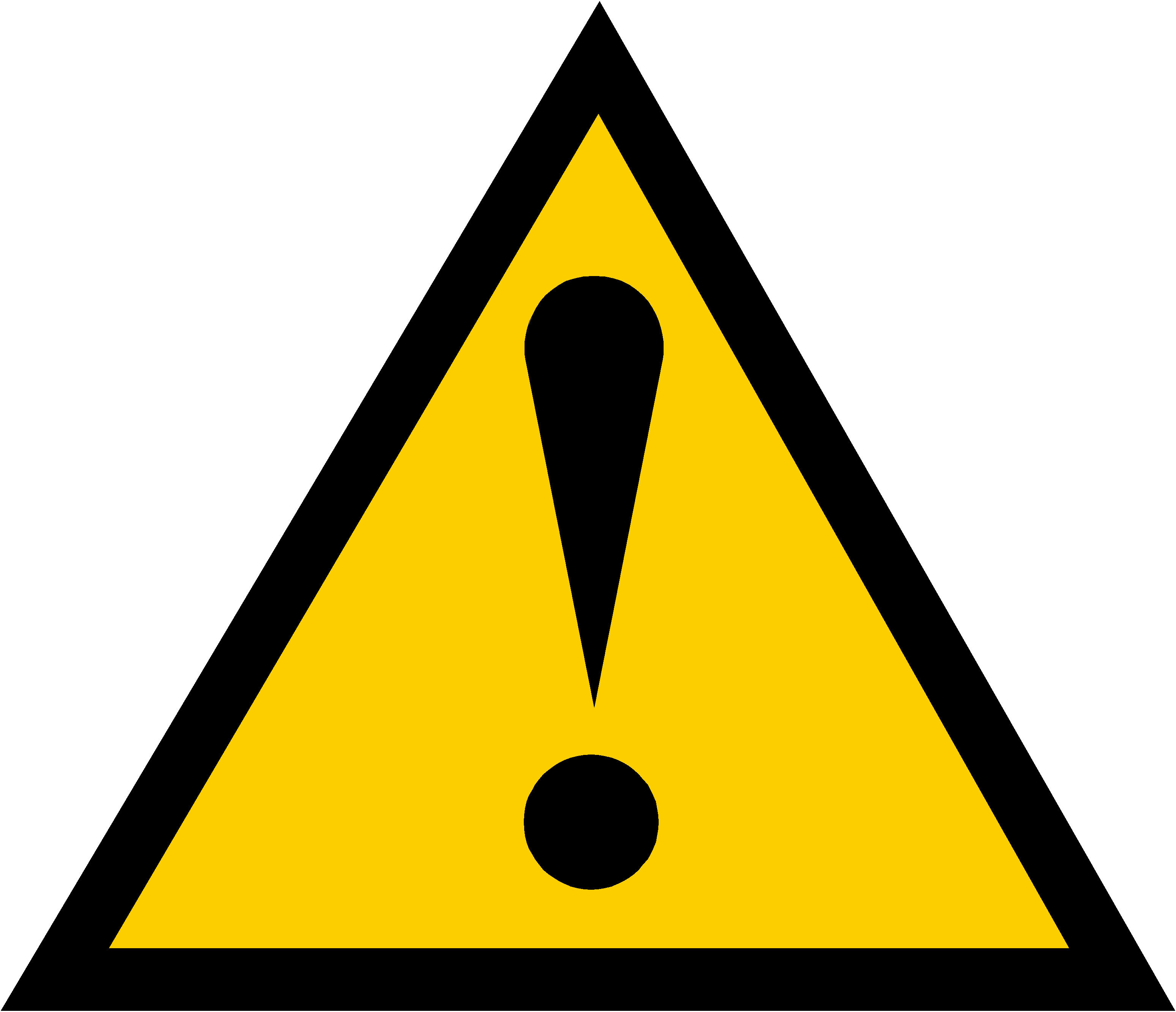 Warning Caution Clipart