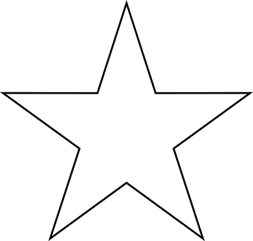 Star Line Clipart - Free Clipart Images