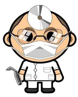dentist-clipart-cartoon-image-with-drill1 | pediatric dentists ...