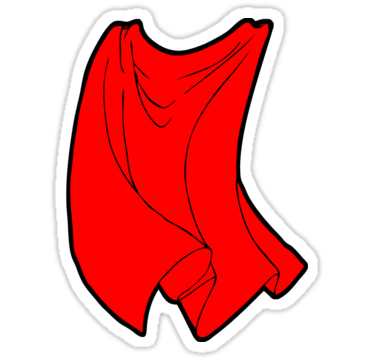 Hero cape clipart