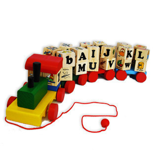 China Wooden Toy Trains (SR-002) - large image for Wooden Toy Trains