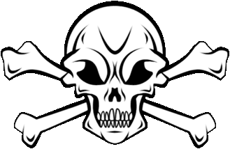 Crossbones Clip Art