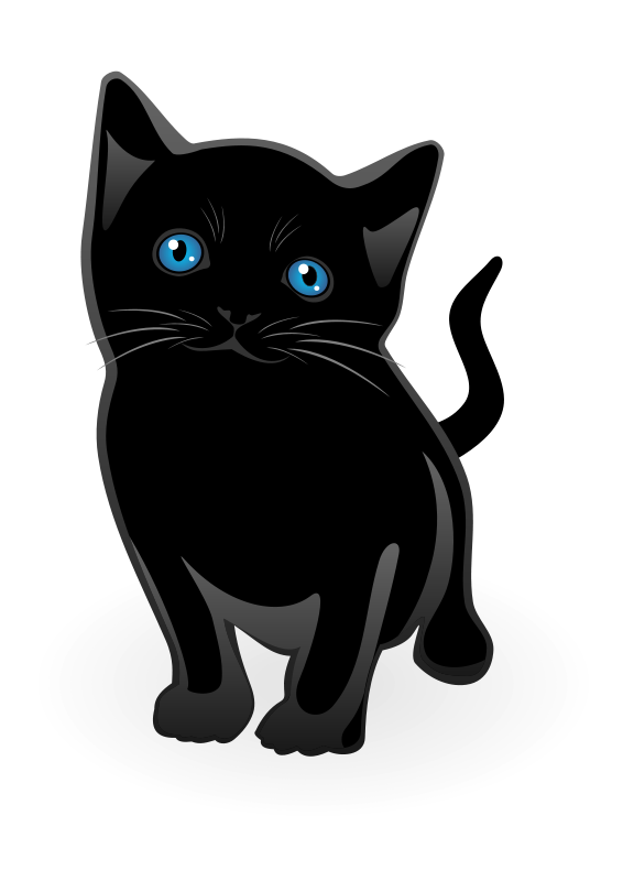 Clipart - Little cat vector