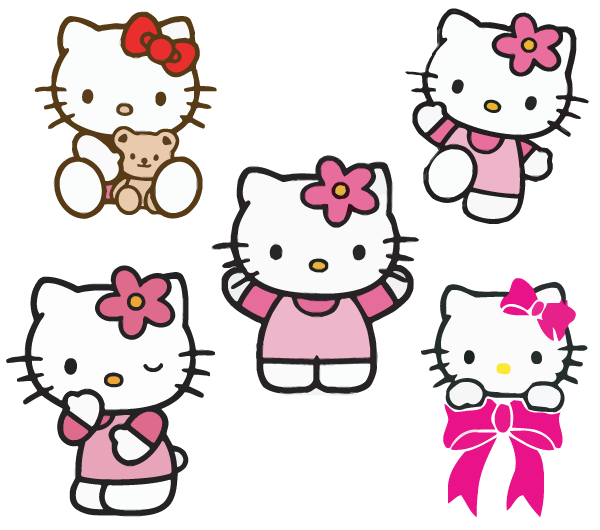 Hello Kitty Template ClipArt Best
