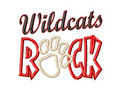 embroidery design wildcat
