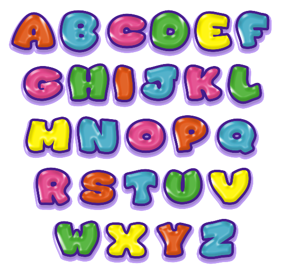 How To Make Bubble Letters Printable