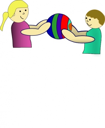 Download Nlyl Children Sharing A Ball clip art Vector Free