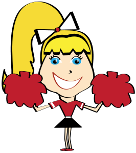 Red Cheer Megaphone Clipart - Free Clipart Images