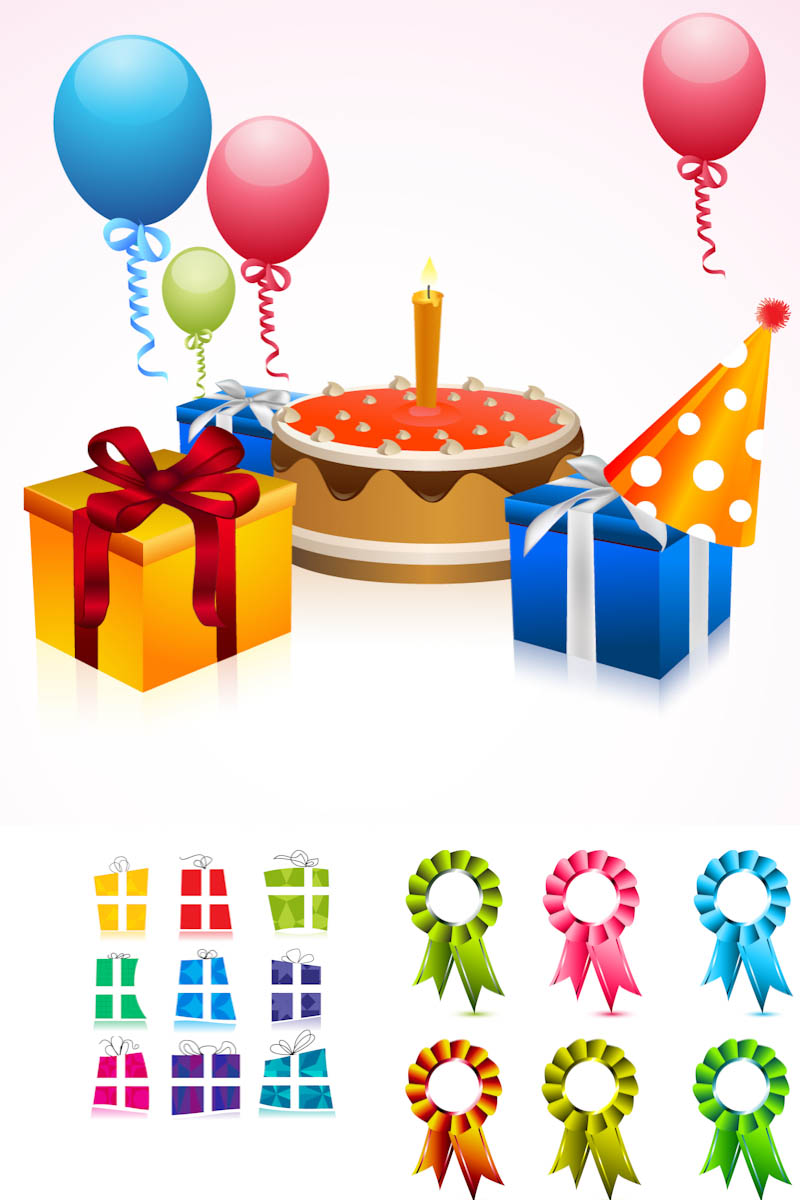 birthday | Free Stock Vector Art & Illustrations, EPS, AI, SVG ...