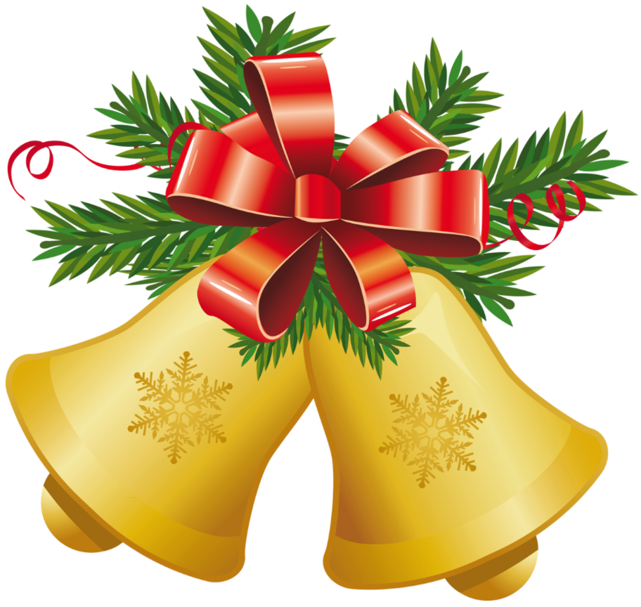 Christmas clipart christmas bells and mistletoe - ClipartFox