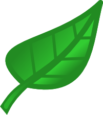 Green Leaf Clip Art - Tumundografico