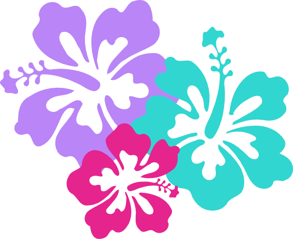 Tropical Flower Graphics Clipart