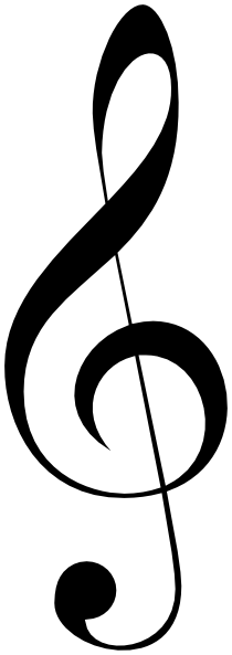 Treble Clef Clipart