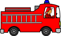 Free fire clipart graphics. Fire engine, extinguisher, truck fire ...