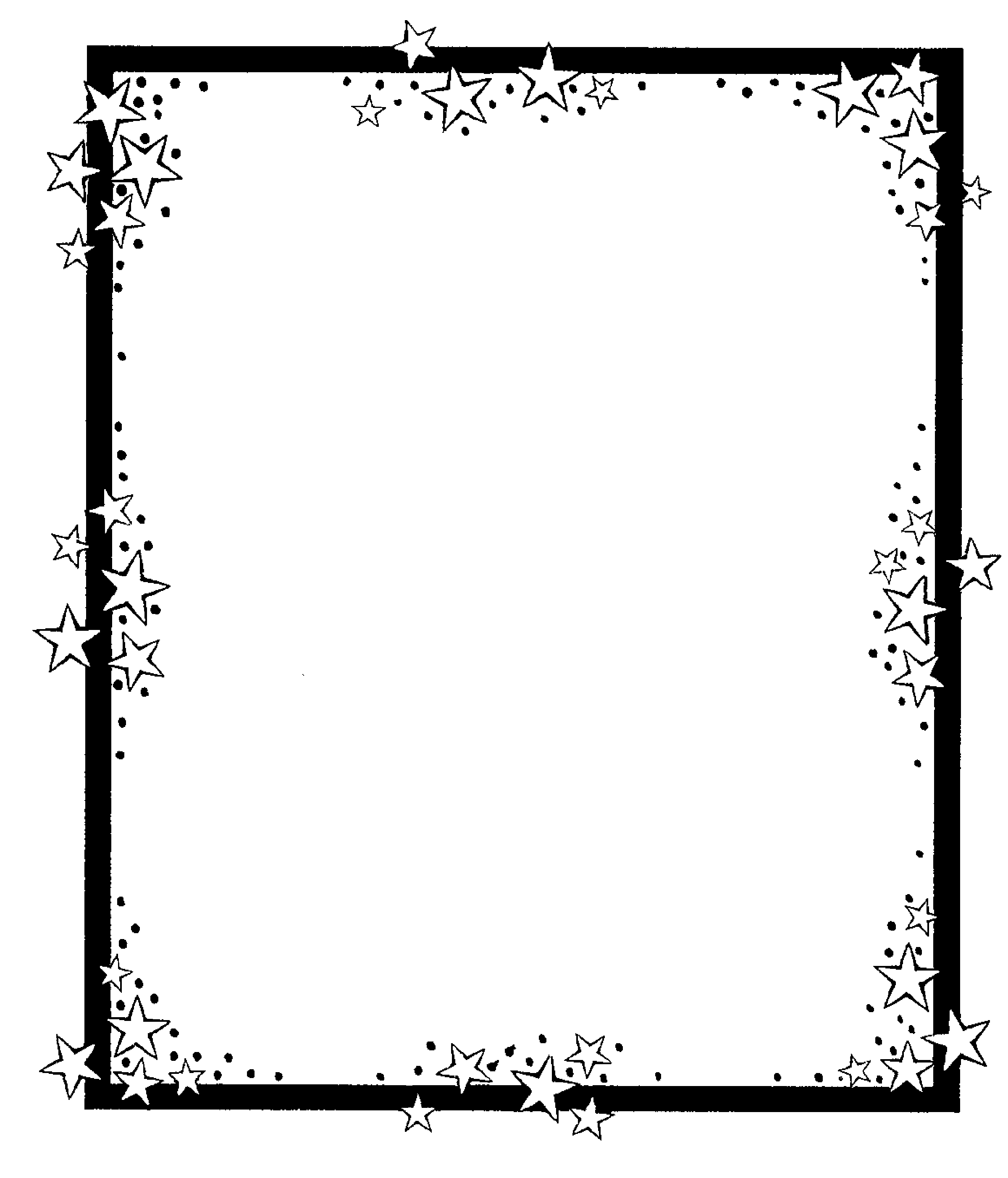 Star Page Borders