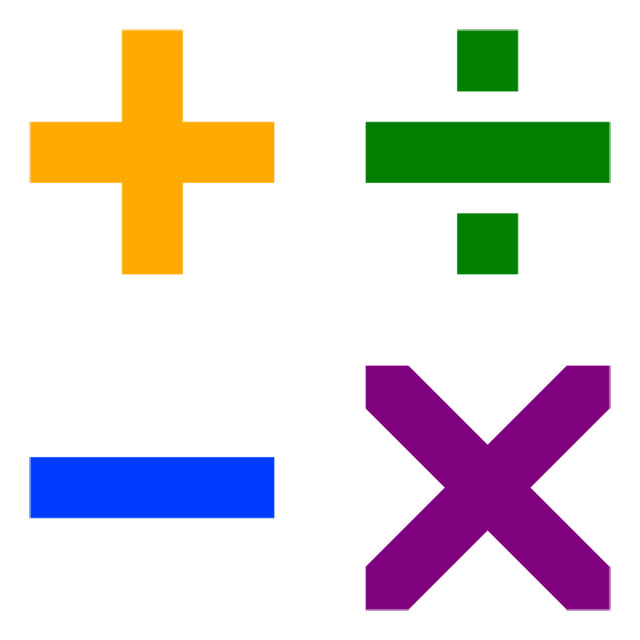 Math Symbols Clipart - Free Clipart Images