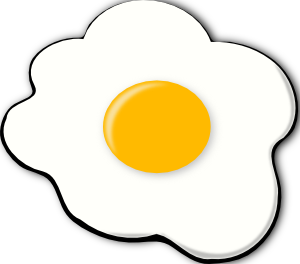 Sunny Side Up clip art Free Vector / 4Vector