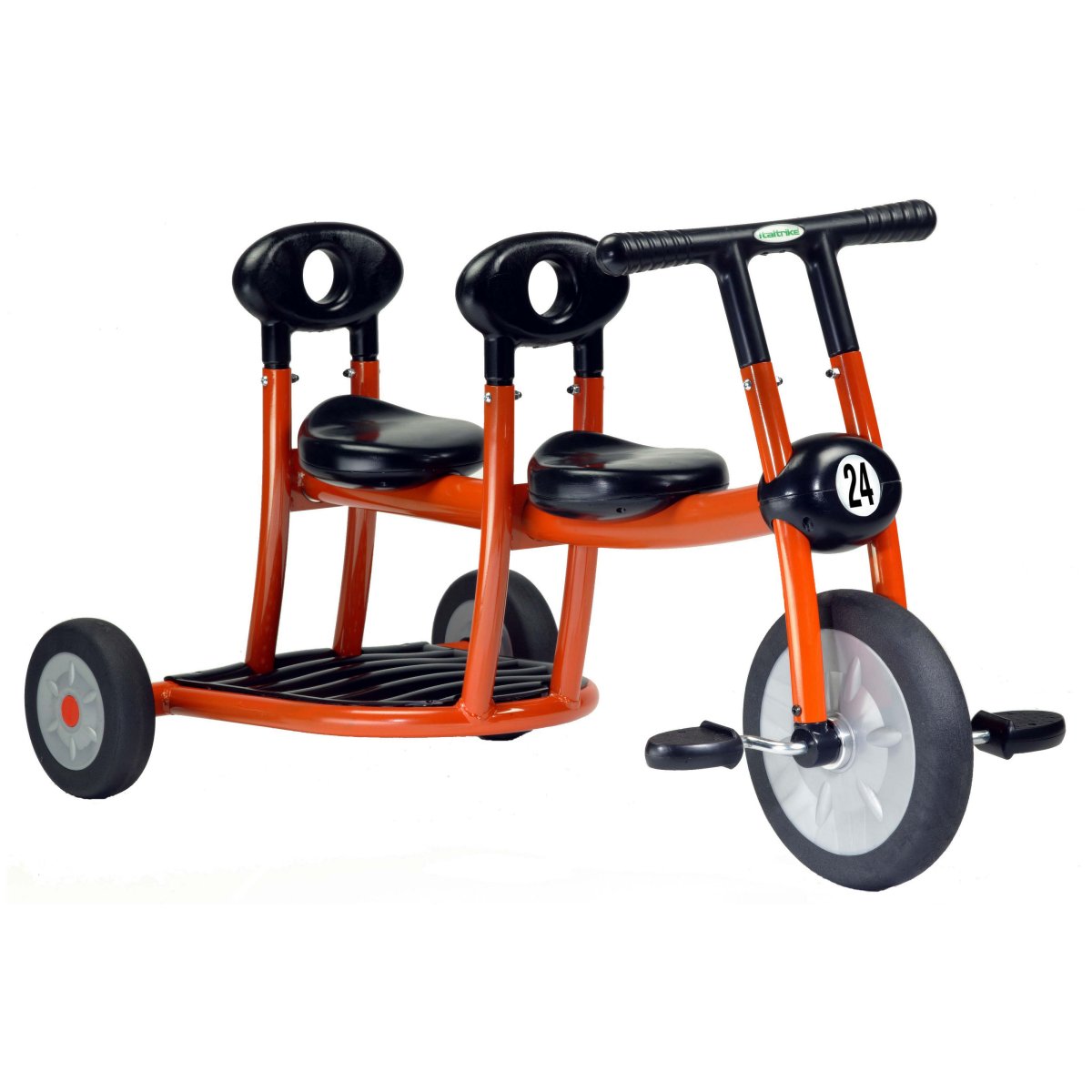 Italtrike Pilot 200 Series Orange Tricycle - Double Seat ...