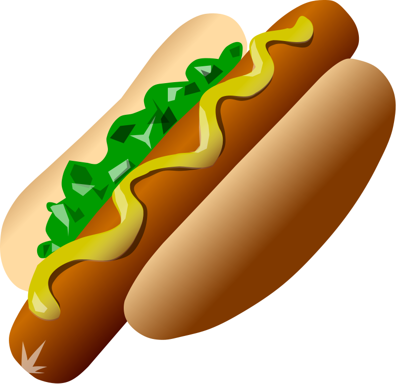 Hot Dog Royalty FREE Food Clipart Images | Food Clipart Org