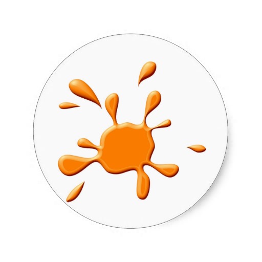 Splat Stickers and Sticker Designs - Zazzle UK