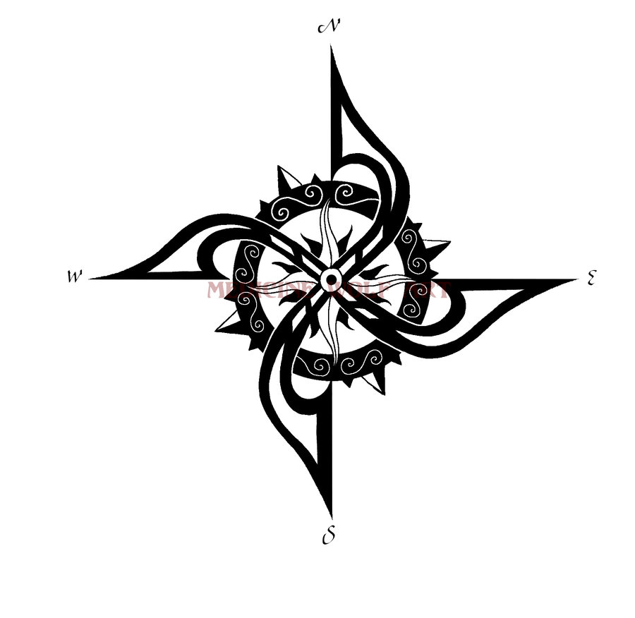 Compass Tattoo