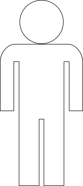 Outline Of Person Template