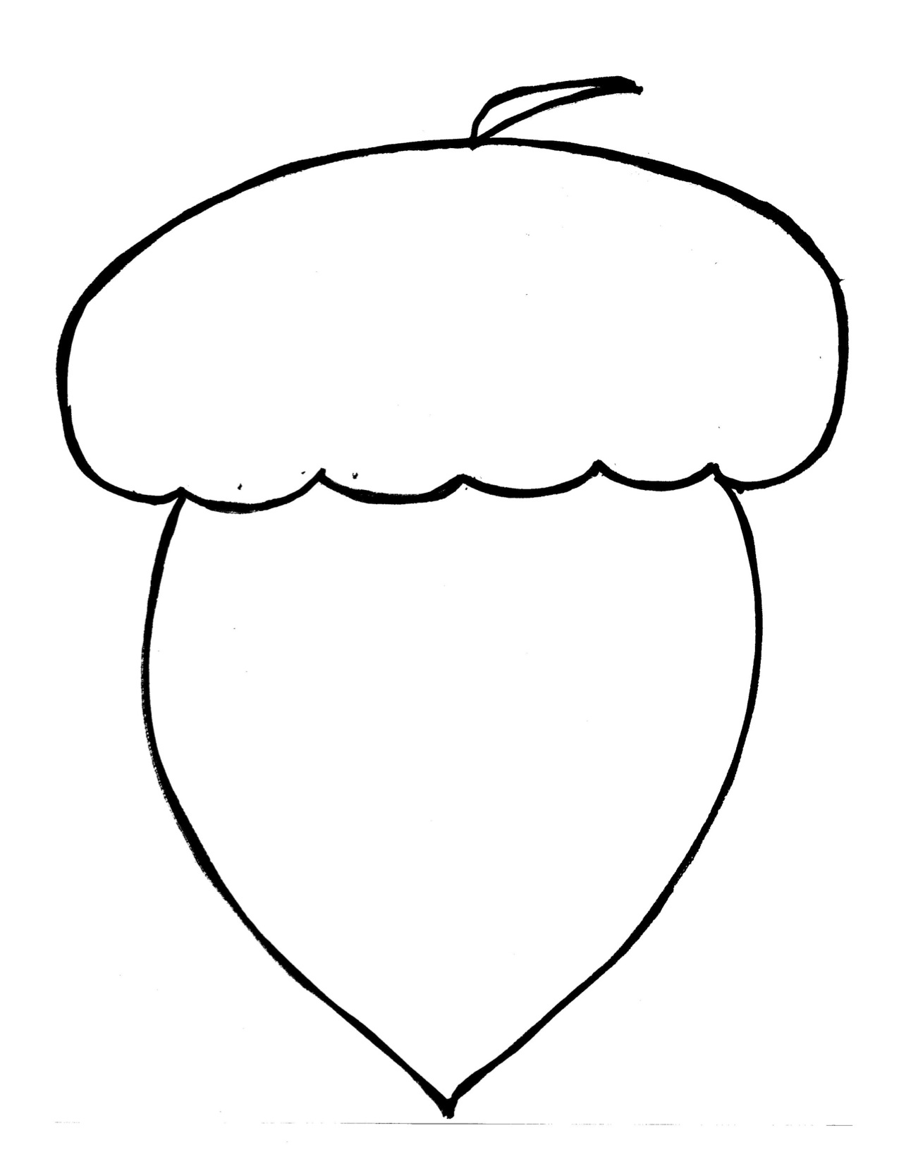 Picture Of An Acorn Nut - ClipArt Best