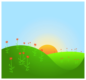 Rolling Hills Landscape Clip Art – Clipart Free Download