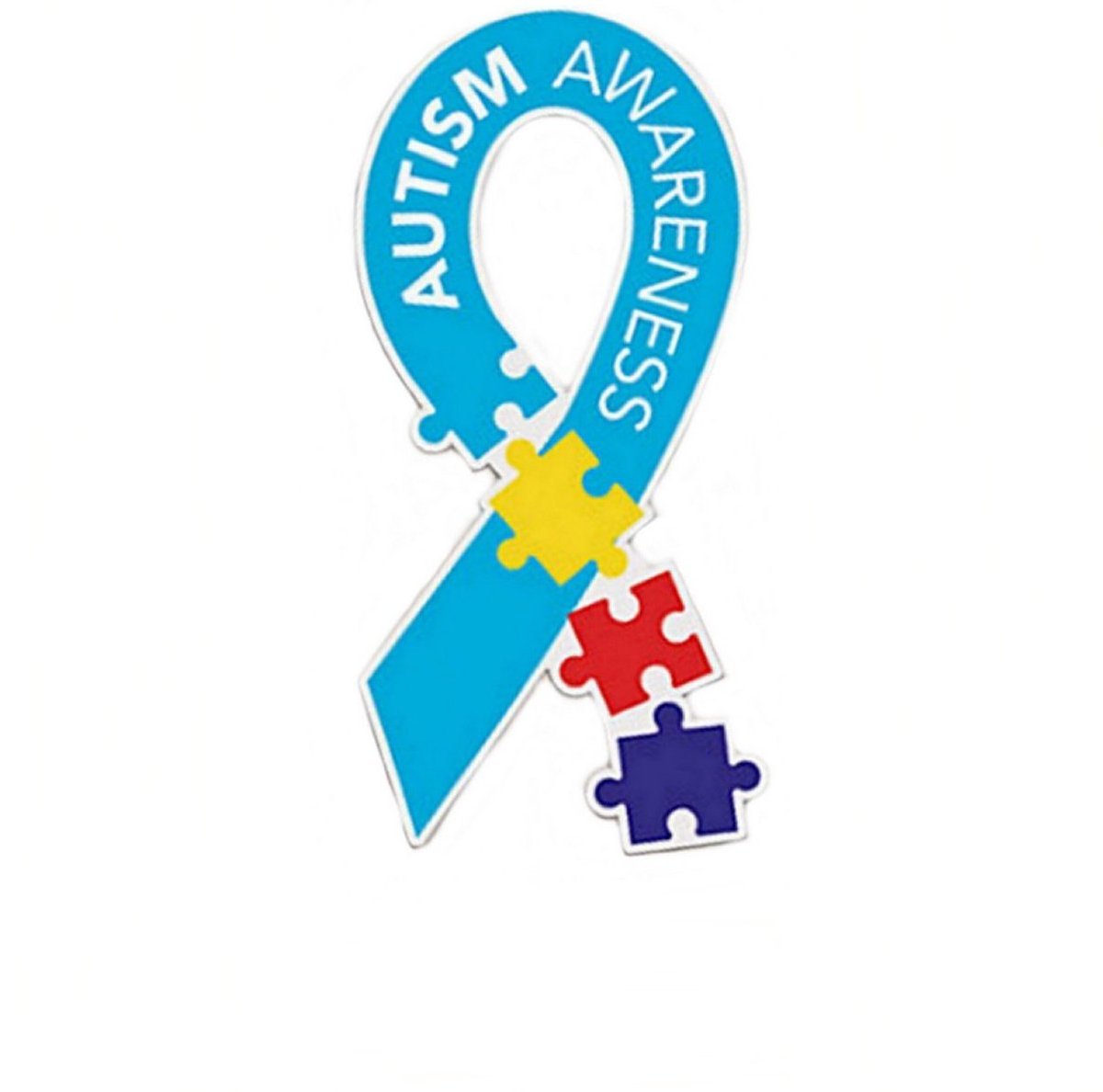 Autism Awareness Multi Color Puzzle Piece Car Magnet - Autism ...